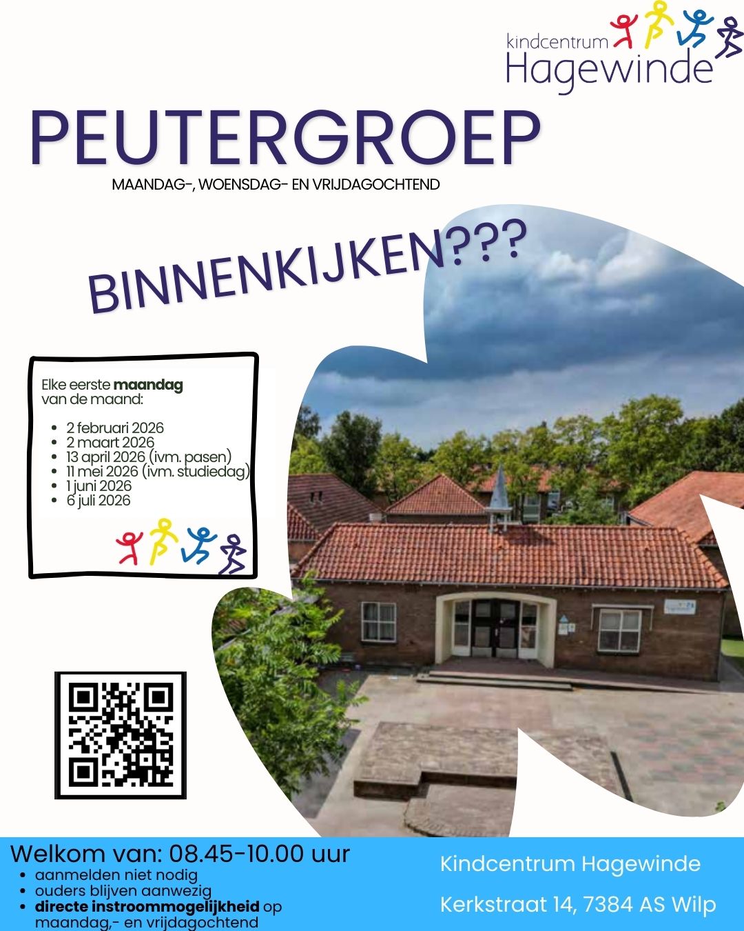 Binnen kijken peutergroep